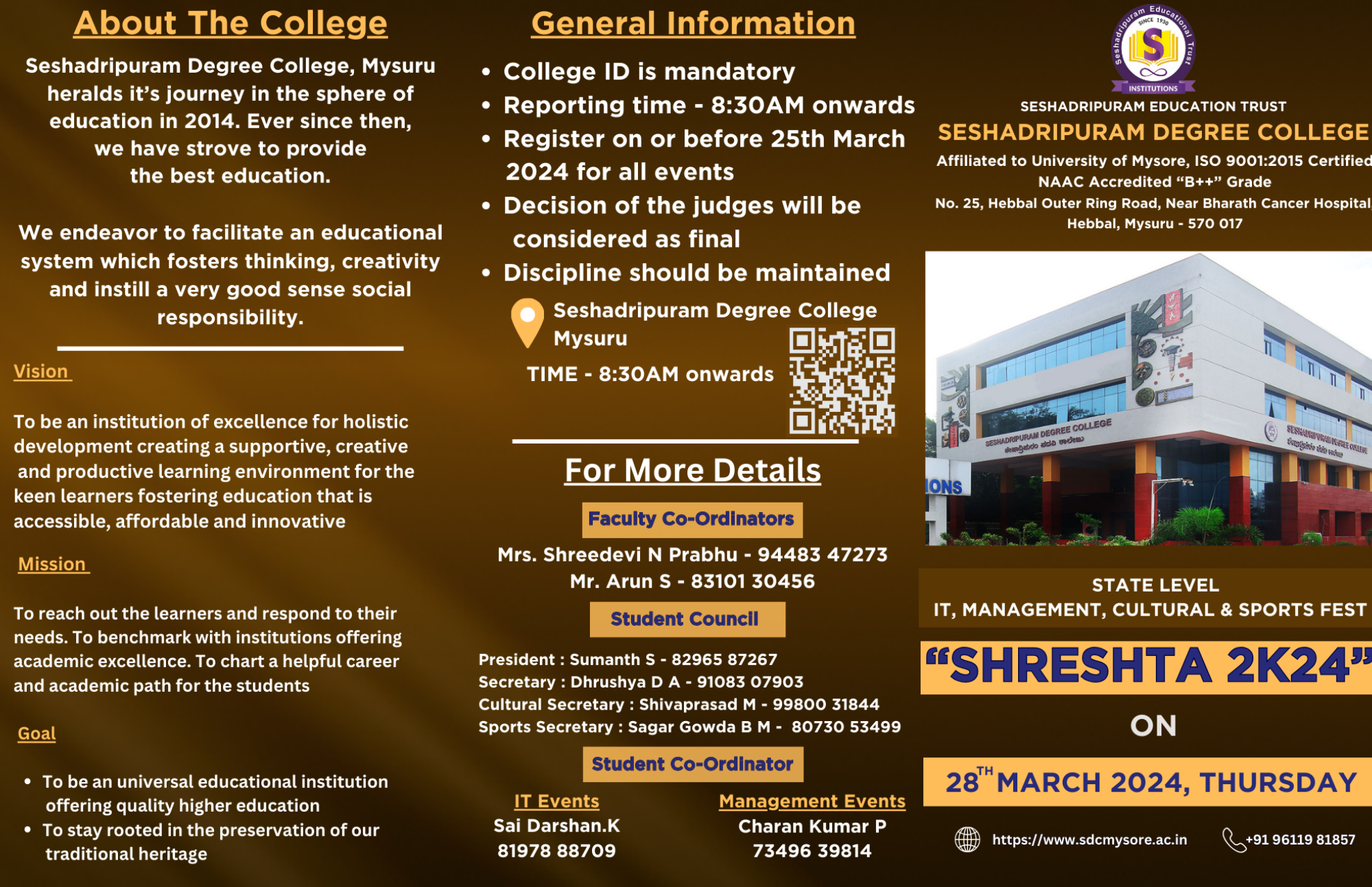 Shreshta 2K24 Fest